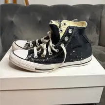 Converse Black High-Top Sneakers - W 8/ M 6