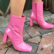 Cape Robbin | Pink Belinda Bootie