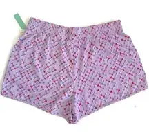 NORDSTROM ABOUND Organic Shorts MEDIUM Cotton Purple