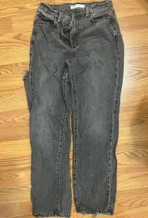 ripped butt jeans size 0