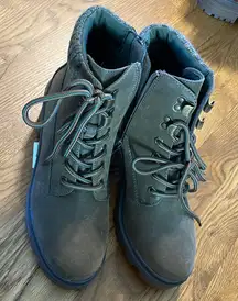 NWT Universal Thread Olive Tie-Up Heeled Boots - Size 7‎