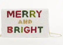 Boutique Merry And Bright Clutch Purse