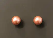 Pink Pearl Earrings