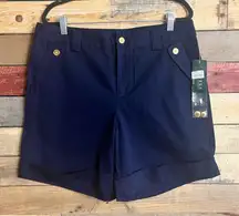 Lauren Ralph‎ Lauren Navy Shorts Size 10