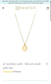 enewton cross necklcace