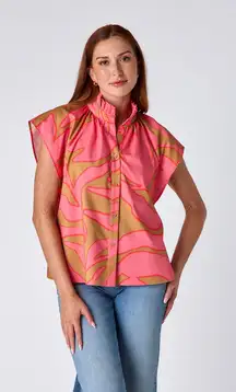 Crosby By Mollie Burch NWT Billie Blouse size small