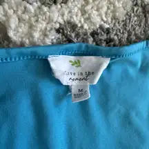 Blue Square Neck Bodysuit🫧