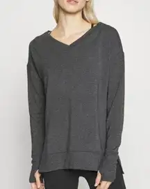 Athleta  Coaster Luxe V-Neck Sweatshirt Size XL