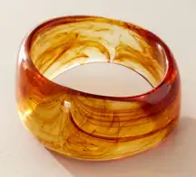 NWT Free People Getting To Know You Bangle in Dark Hue