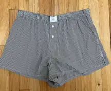 Aritzia TNA Dally Poplin Boxers