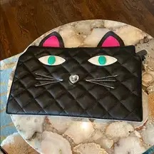 Betsey Johnson Cat Clutch