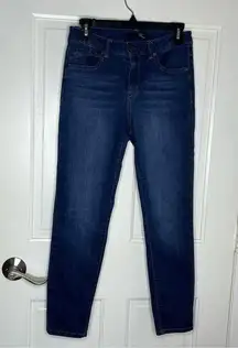 1822 Denim Skinny Jeans dark wash size 6