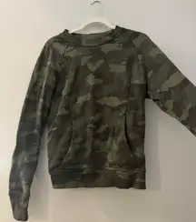 Lululemon Camo Scuba Sweatshirt