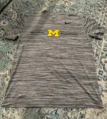Nike Dri-Fit Michigan Wolverines Short Sleeve 