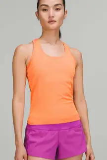 Lululemon Swiftly Tech Racerback Tank Top 2.0 *Race Length Orange Soda
