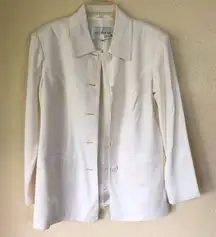 Vintage Hugo Buscati White Jacket 4