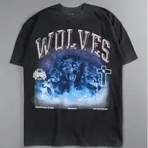 Darc Sport “From Above” Premium Vintage Oversized Tee – Charcoal – Size L – NWT