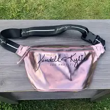 Kendall + Kylie NWOT  Metallic Pink Fanny Pack