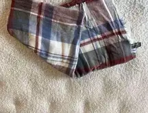 Zara plaid scarf one size