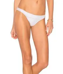 ElleJay Swim Bikini Brief Bottoms Daniela White Large