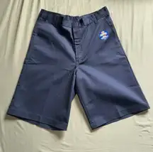 Dickies Navy Uniform Shorts Boys 20 Husky 