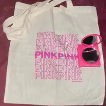 Victoria secret pink tote bag