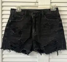 V-rise Mom Shorts