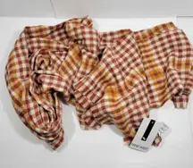 Brand New  Plaid Scarf