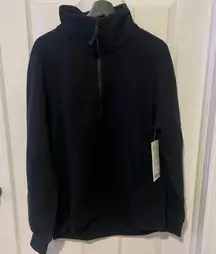 Scuba Oversized Half-Zip Funnel Neck