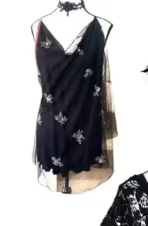 3 FOR 1! 3 PC. Y2K VTG. WHIMSY GOTH DARK FAIRY‎ BUNDLE LARGE EUC