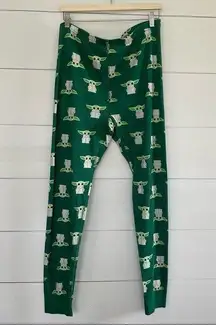 Hanna Andersson Green Star Wars The Child Grogu Pajama Pants