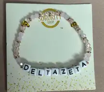 Delta zeta bracelet