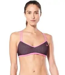 🆕Speedo Pink Turnz Mesh Bikini Swimsuit Top