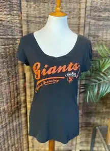 SF Giants Spring Training Arizona V-Neck Womens T-Shirt M