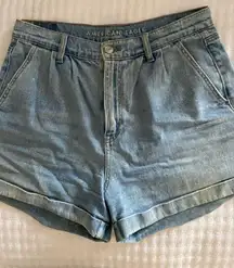 American eagle mom jean shorts