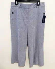 Tommy Hilfiger NWT Quiet Luxury Old money Crop Casual Workwear Pants