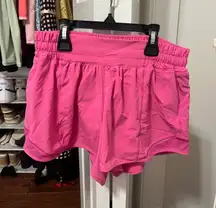 Sonic Pink Lululemon Hotty Hot Shorts 4”