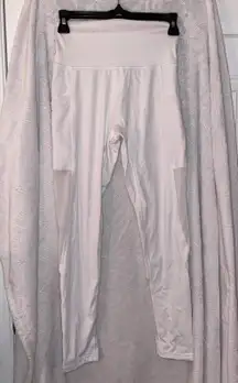 White Activewear Leggings