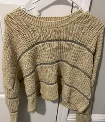 Cropped sweater 