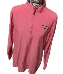 VINEYARD VINES Martha Vineyard Shep L/S Shirt in Neon Pink, sz M