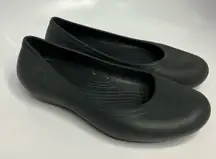 Crocs‎ Women’s At Work Ballet Flats black size 10