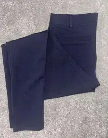 Betabrand Pants Women's SMALL Dress Yoga Navy Blue Workwear  W1166-NV EUC