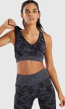 Gymshark camo sports bra