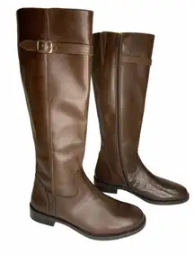 Italian Shoemakers Antonia Leather Boot‎ size 7 NEW