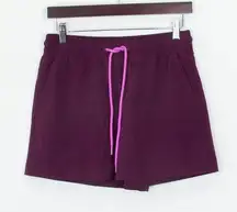 Lou & Grey Womens Colorblock Wanderweave Drawstring Shorts Size S Classic Staple