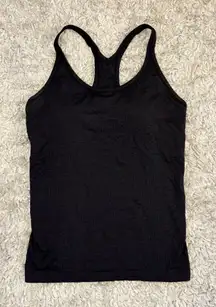 Lululemon Ebb To Street Tank Black 10 B-C cup