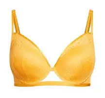 Woman’s City Chic Caddie Contour Bra Yellow Size 40DD