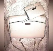 Kate Spade set Laural way Greer 2 way bag and wallet set