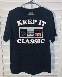 Unisex  Nes Keep It Classic Video Game T-Shirt