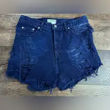 Vintage Guess Distressed Jean Shorts